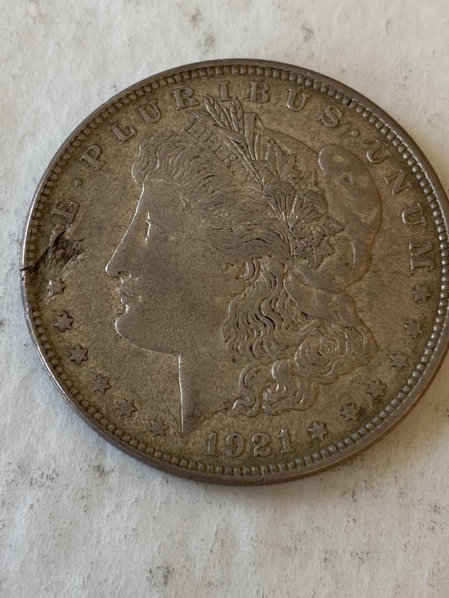 1921 MORGAN DOLLAR