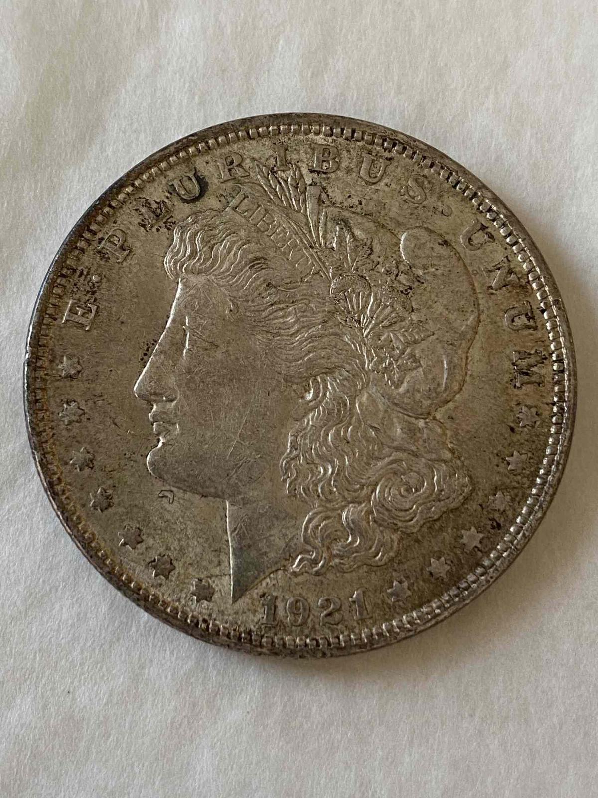 1921 MORGAN DOLLAR