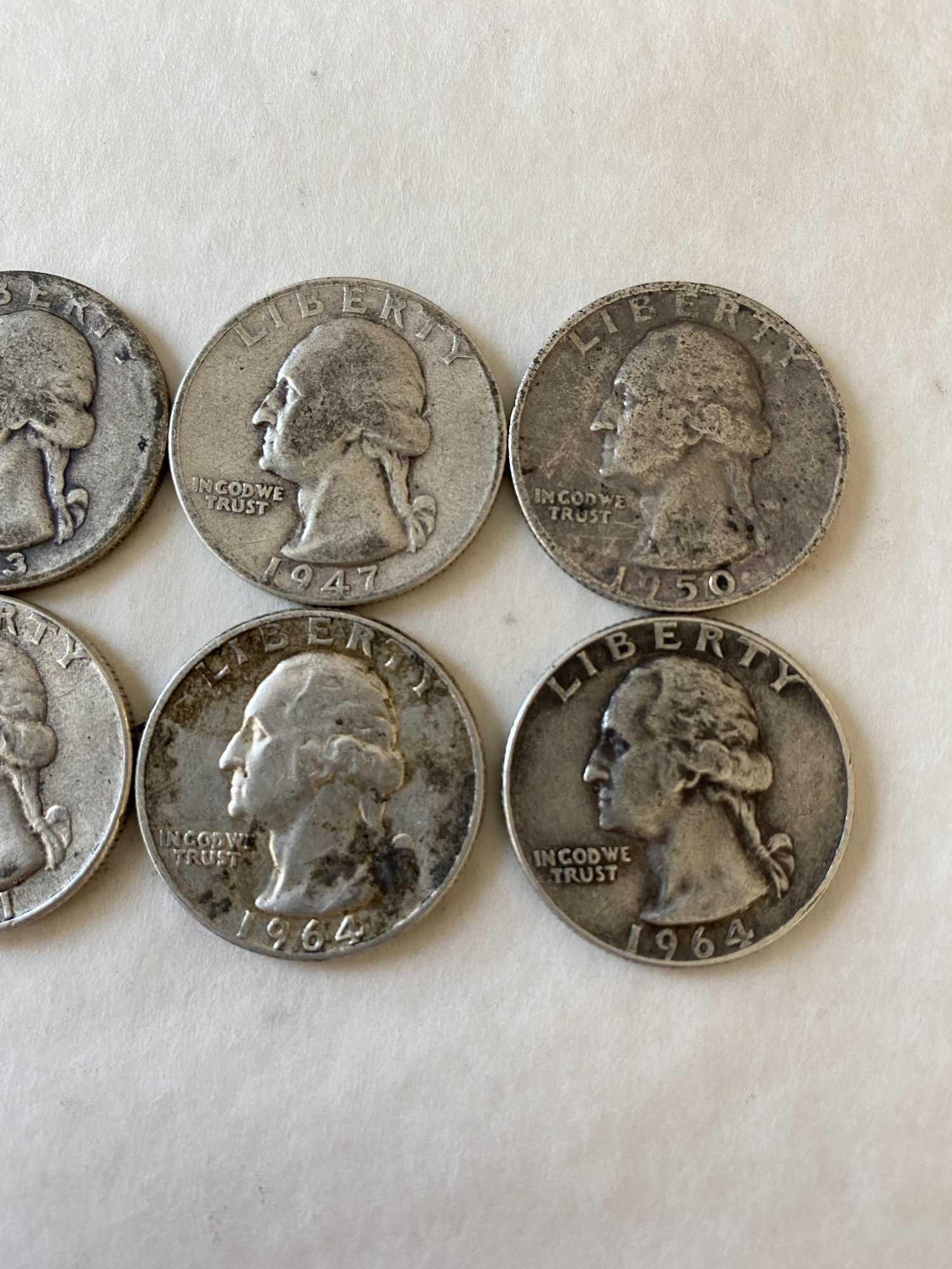 EIGHT WASHINGTON QUARTERS