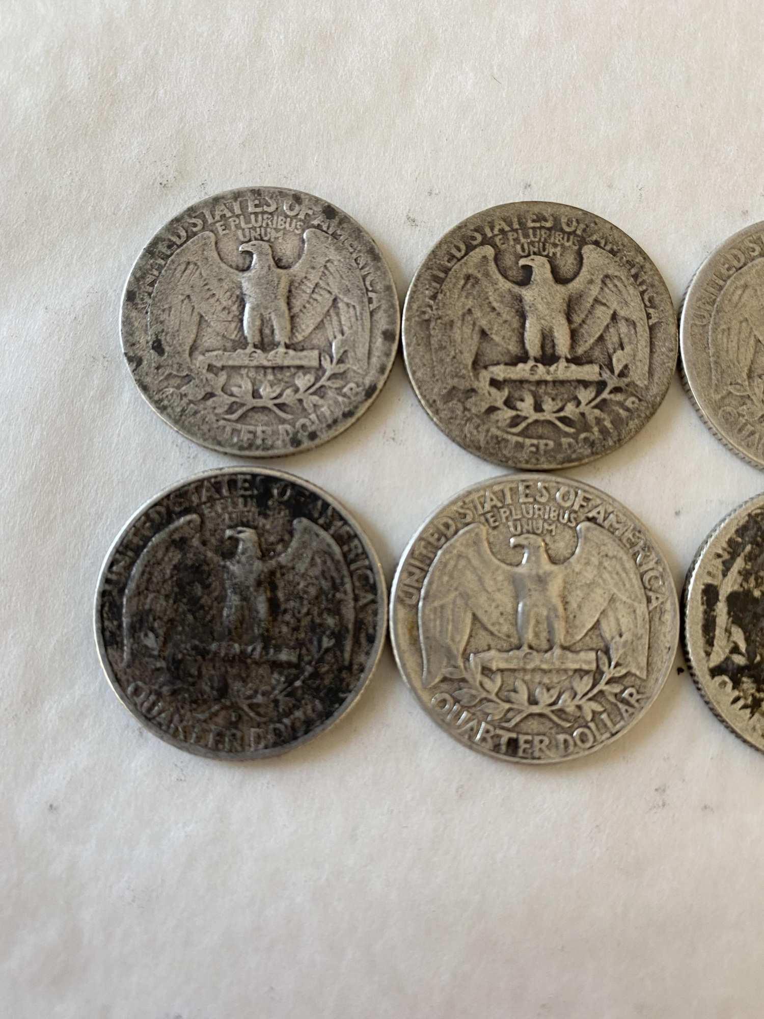 EIGHT WASHINGTON QUARTERS