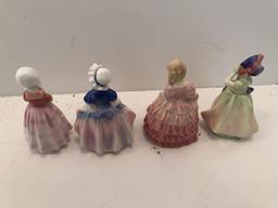 4 TOYAL DOULTON & CO LIMITED PAINTED DOLLS