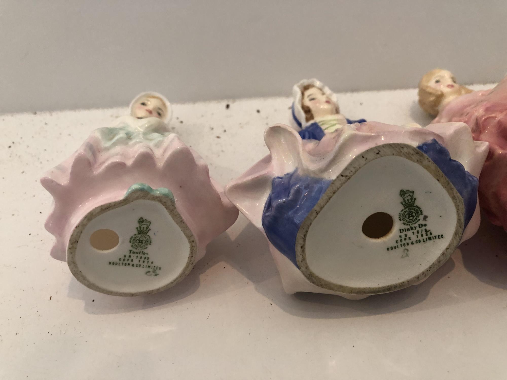 4 TOYAL DOULTON & CO LIMITED PAINTED DOLLS