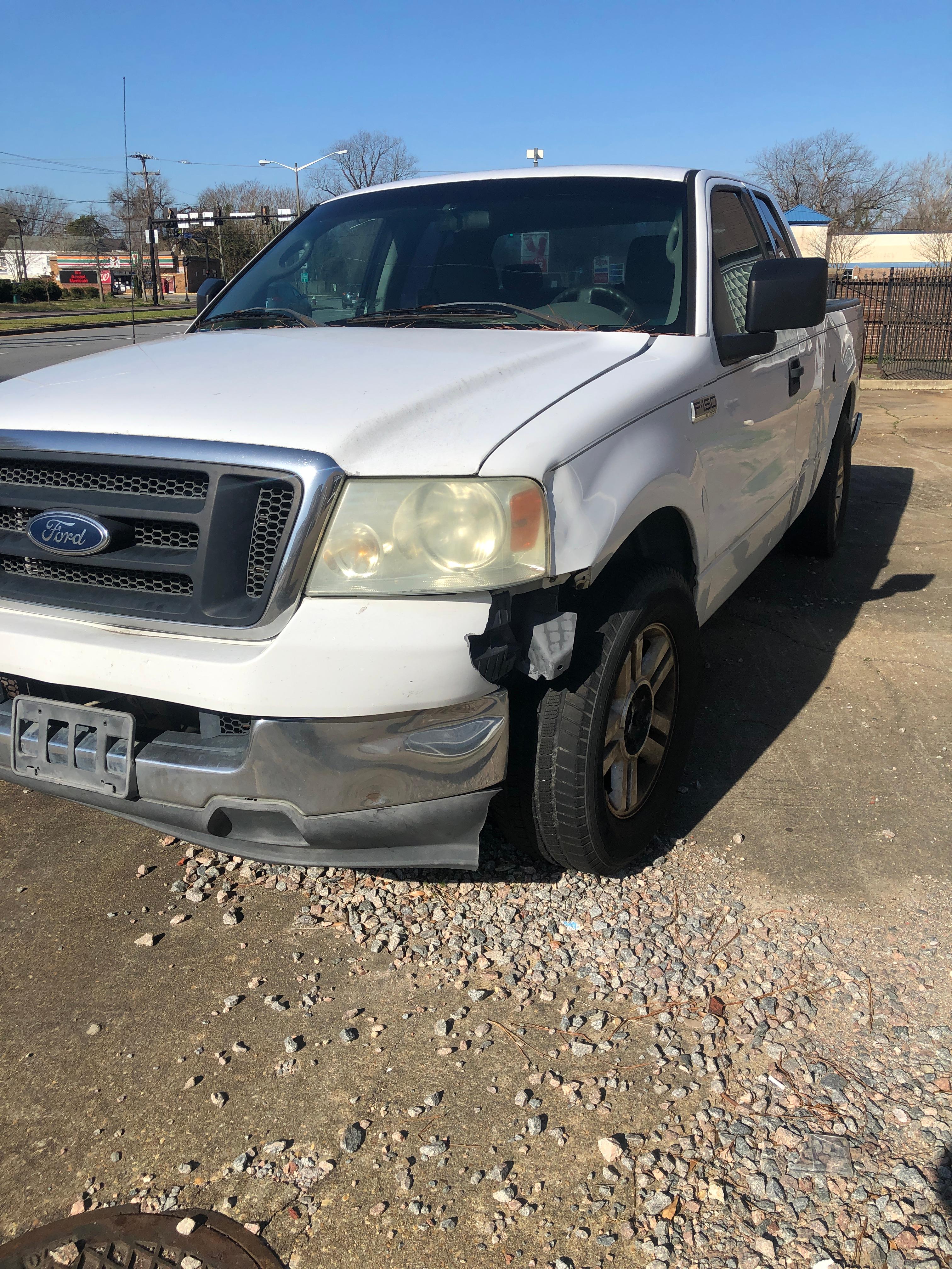 2004 WHITE F-150 XLT