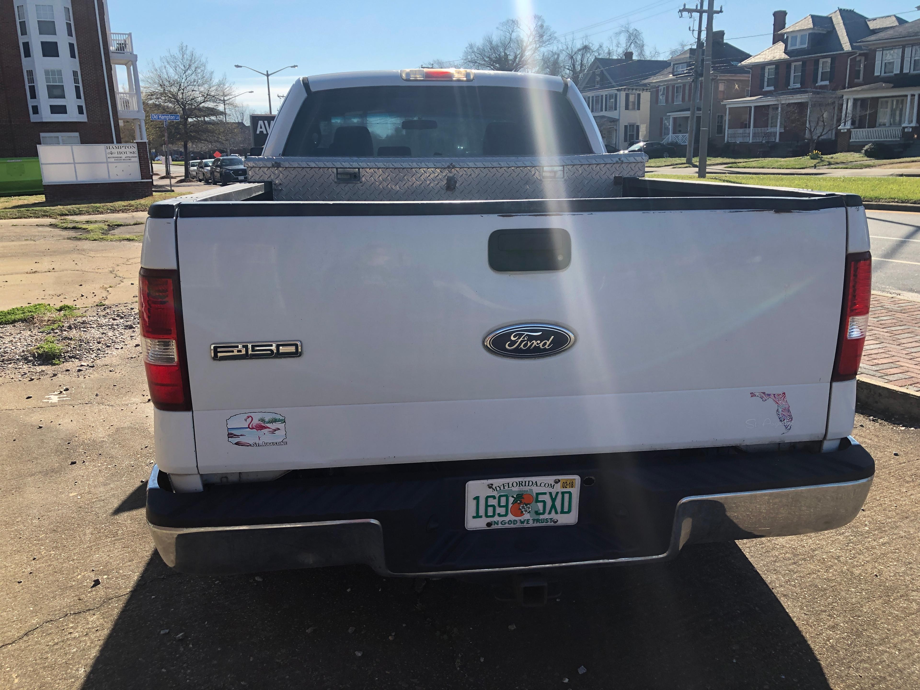 2004 WHITE F-150 XLT