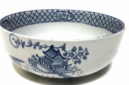 H.H. & G.L. LONDON - BLUE AND WHITE BOWL