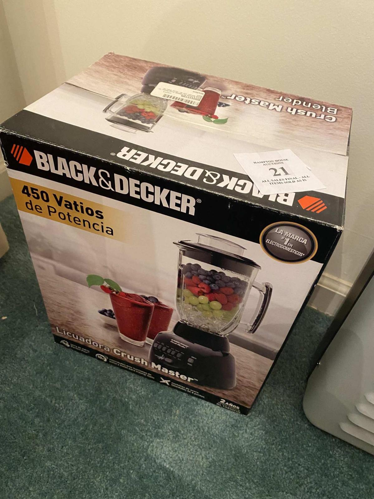 BLACK & DECKER - CRUSH MIXER BLENDER