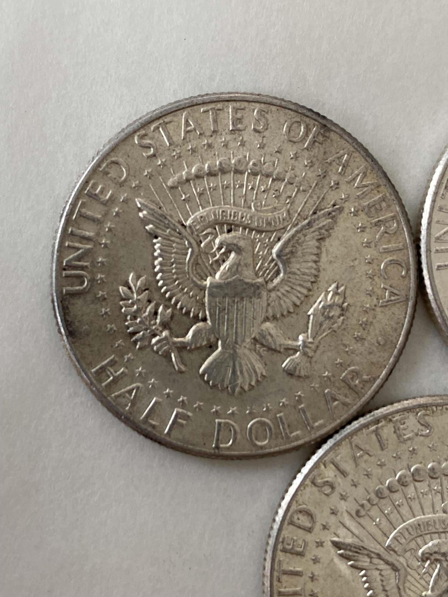 1964 JFK HALVES