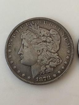 TWO MORGANS - 1878S & 1880S