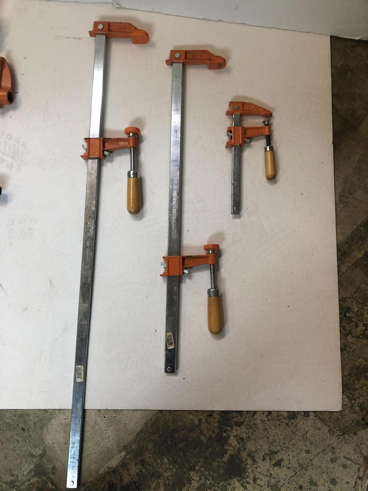 ASSORTMENT OF BAR-CLAMPS