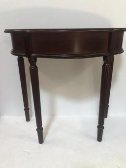 DEMI LUNE HALL TABLE MADE BY THE BOMBAY COMPANY