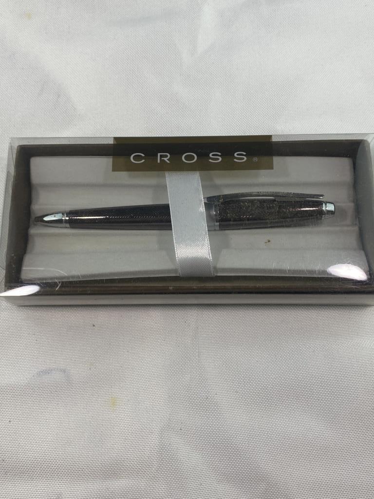 CROSS SABLE HERRINGBONE BALL POINT PEN