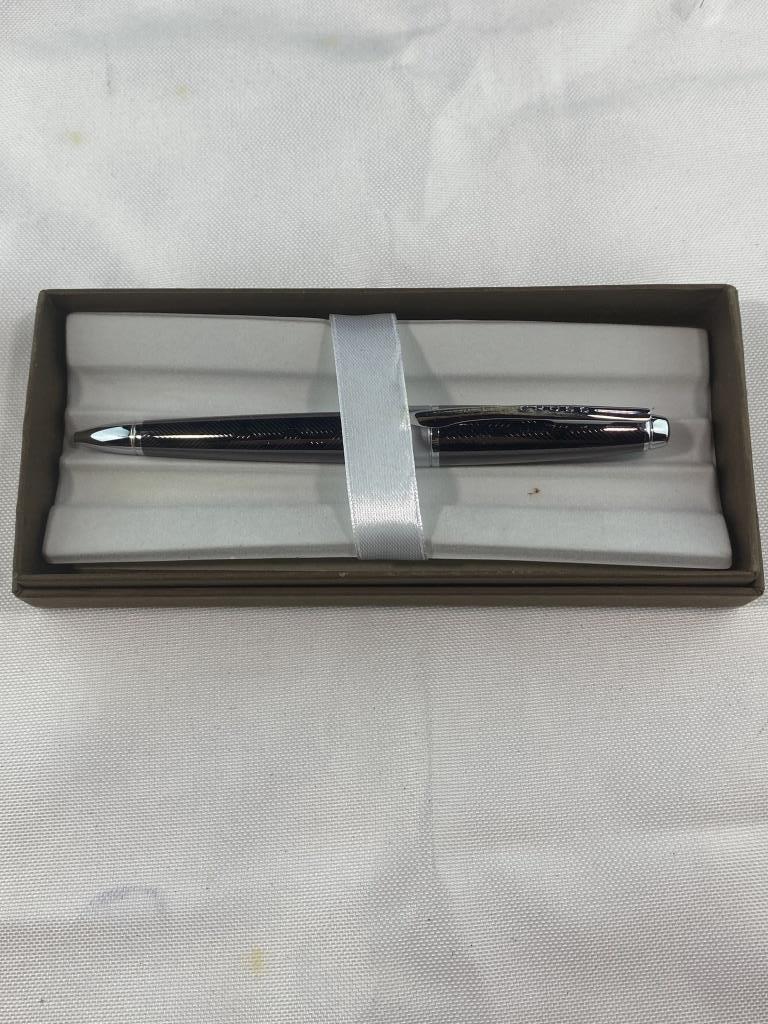 CROSS SABLE HERRINGBONE BALL POINT PEN