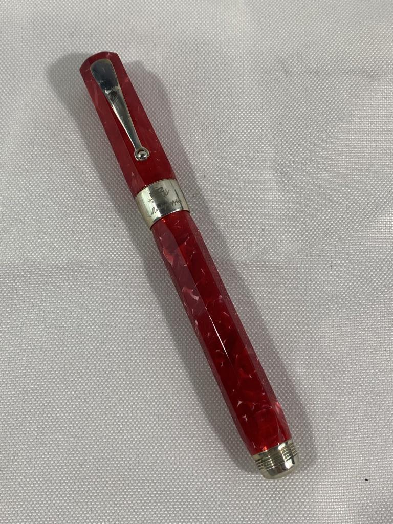 MONTEGRAPPA ROLLER BALL PEN IN RED!!!