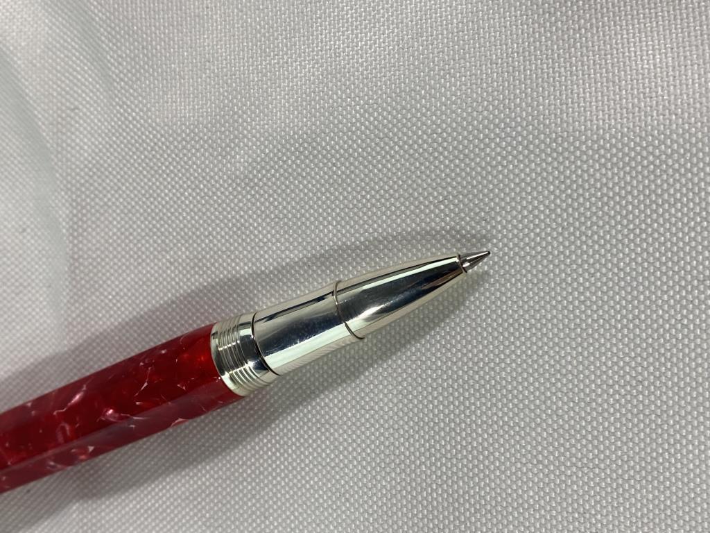 MONTEGRAPPA ROLLER BALL PEN IN RED!!!