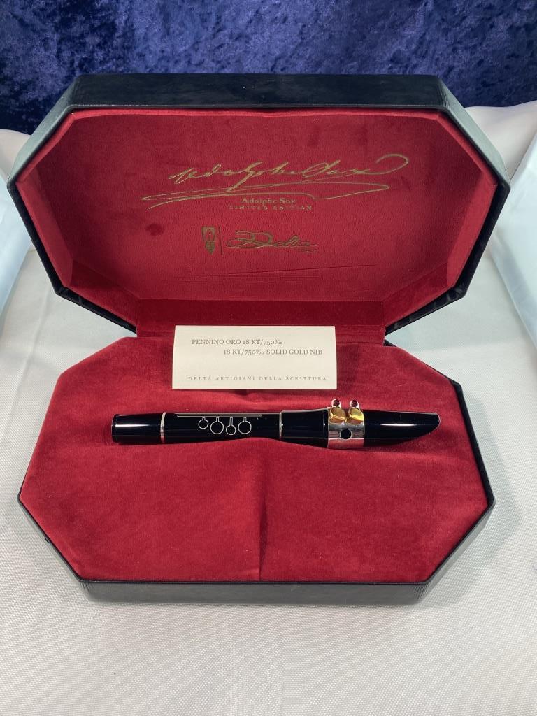 DELTA LIMITED EDITION ADOLPHE SAX FOUNTAIN PEN