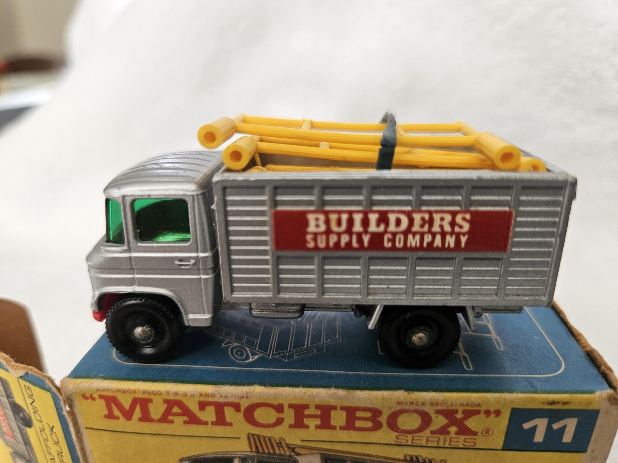 MATCHBOX #11 SCAFFOLDING TRUCK