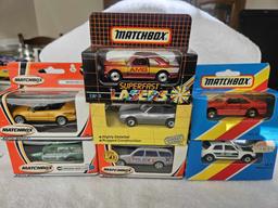 7 BOXED MATCHBOX 1:64 DIECAST