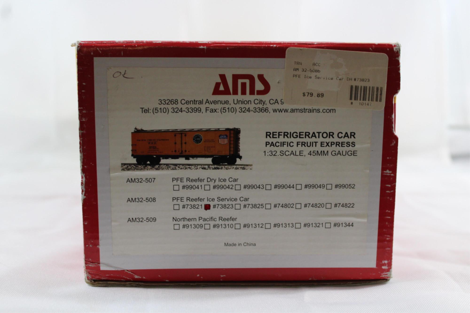 AMF NARROW GAUGE CLASSICS REFRIDGERATOR CAR