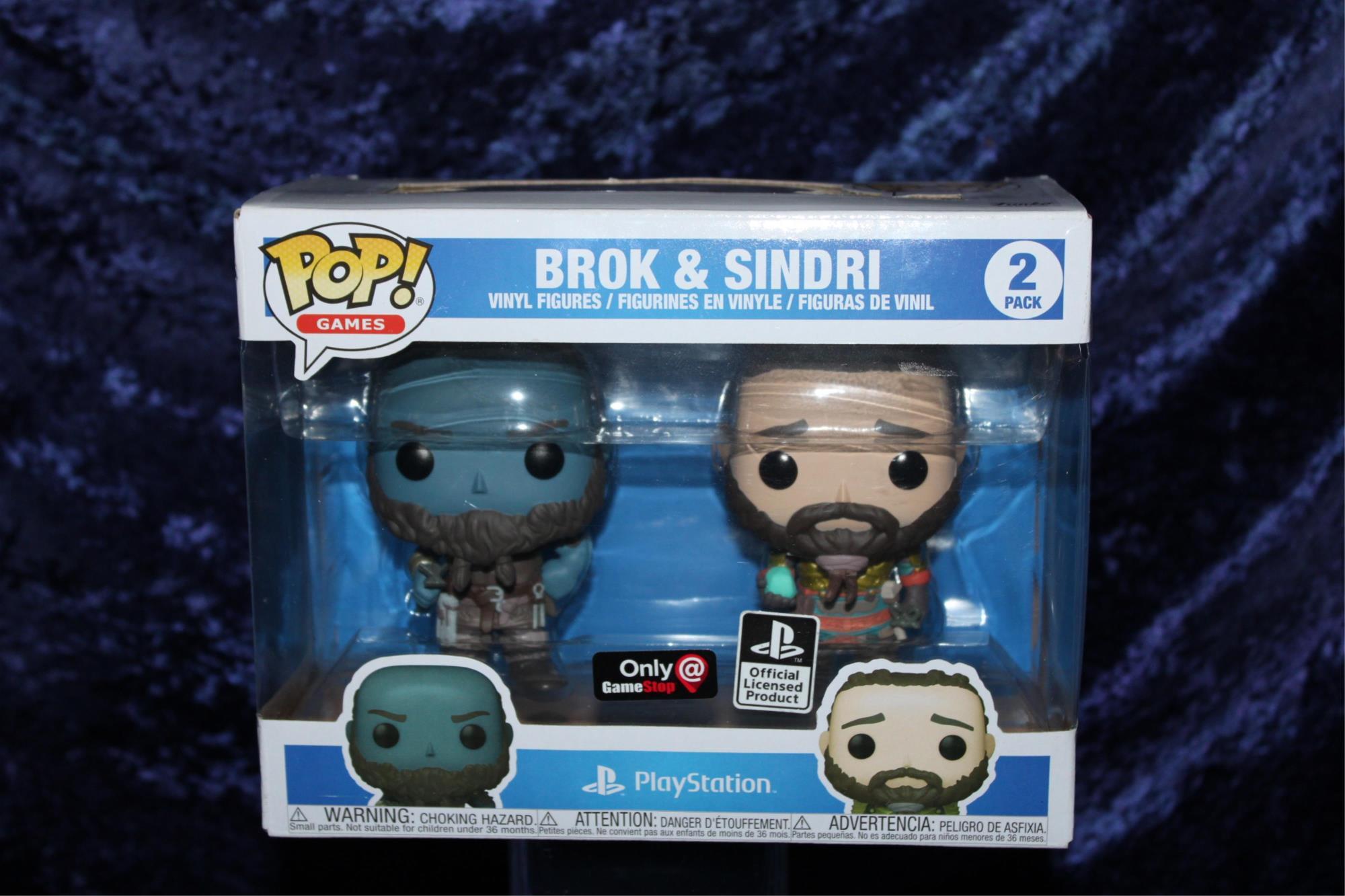 2 PLAYSTATION FUNKO POPS