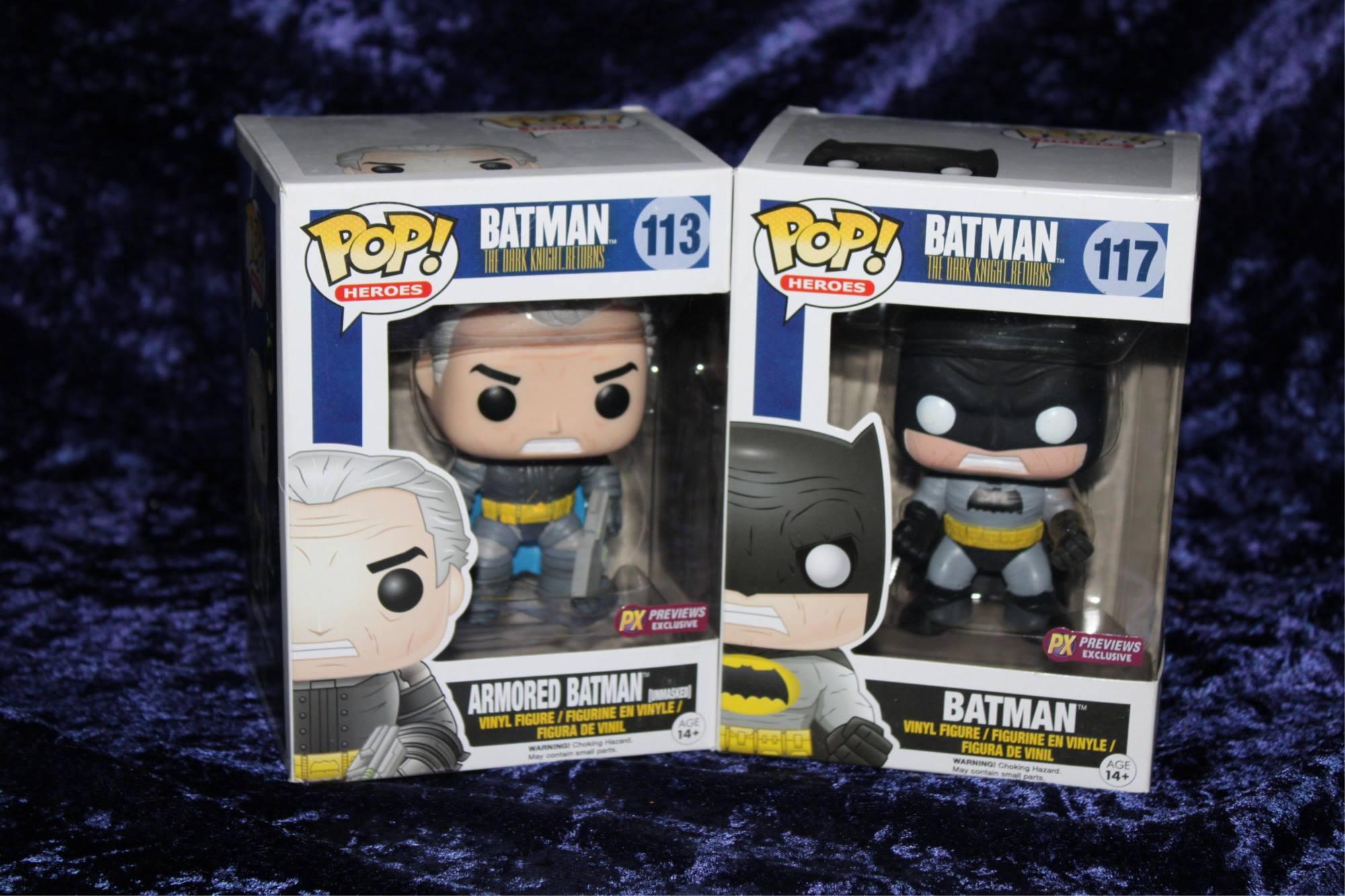 2 BATMAN  FUNKO POPS