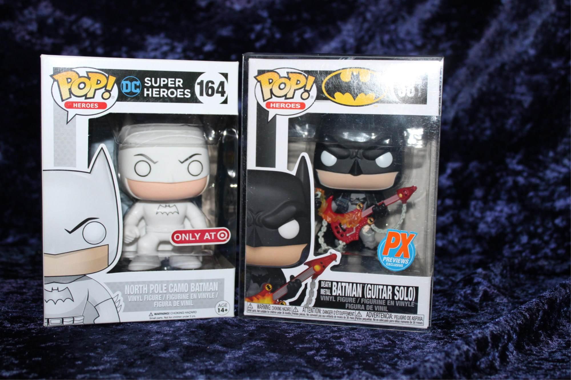 2 BATMAN SERIES FUNKO POPS