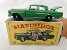 MATCHBOX  #46 MERCEDES 300 SE COUPE GREEN