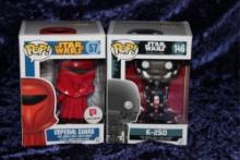 2 STARWARS FUNKO POPS