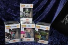 4 OVERWATCH FUNKO POPS