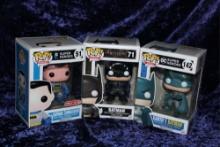 3  BATMAN  FUNKO POPS