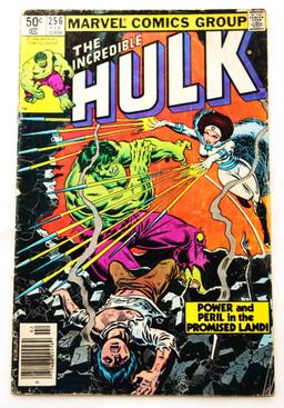 TWO OF THE INCREDIBLE HULK COMIC BOOKS