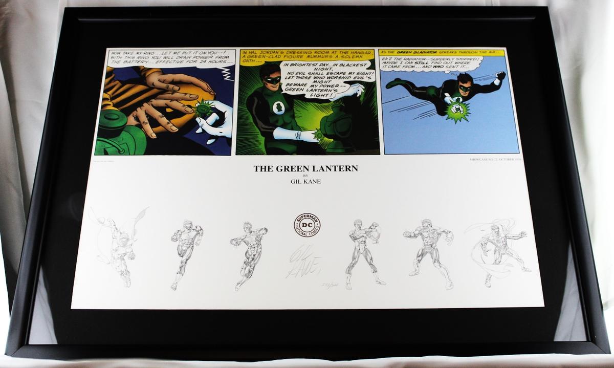 AUTOGRAPHED THE GREEN LANTERN