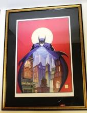 BOB KANE PENCIL SIGNED LITHOGRAPH