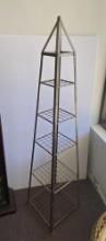 METAL SHELF GARDEN STAND