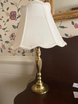 TWO TABLE LAMPS