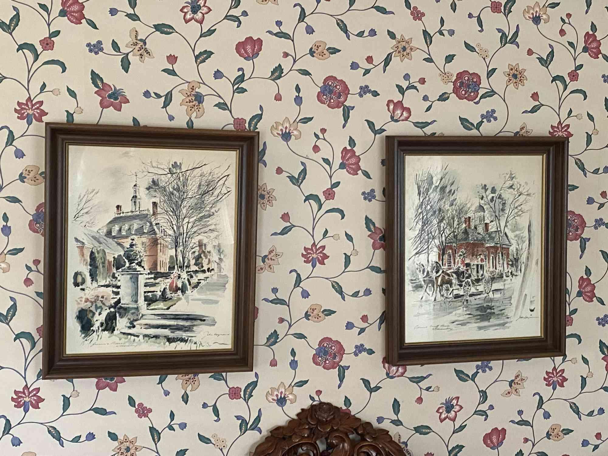 PAIR OF COLONIAL WILLIAMSBURG PRINTS