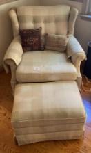 CLUB CHAIR WITH OTTOMAN