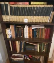 FOUR SHELVES OF BOOKS