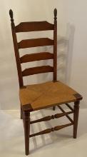 WOVEN SEAT LADDERBACK CHAIR