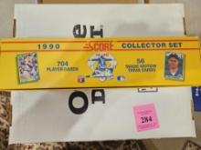 1990 SCORE BASEBALL SET BOX