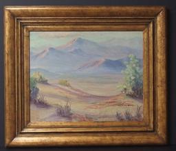 ANGEL ESPOY CALIFORNIA DESERT LANDSCAPE PAINTING