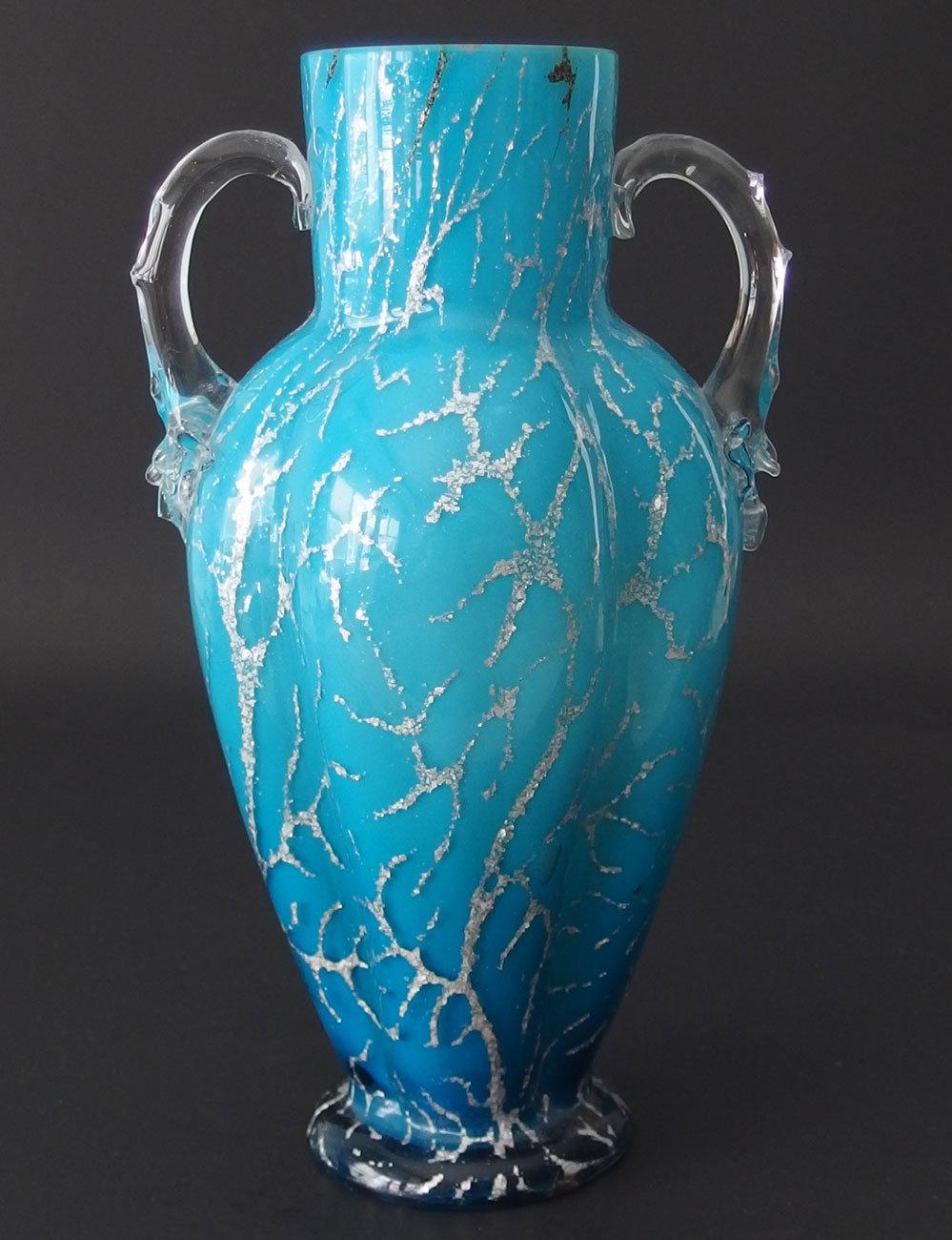 STEVENS & WILLIAMS ART GLASS VASE