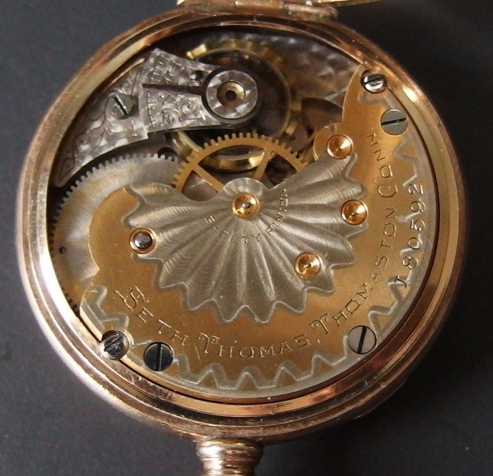 10KT GOLD SETH THOMAS POCKET WATCH