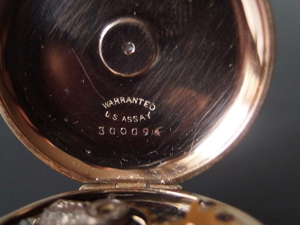 10KT GOLD SETH THOMAS POCKET WATCH