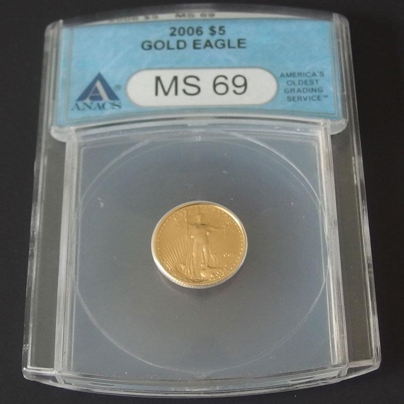 2006 $5 AMERICAN EAGLE GOLD COIN