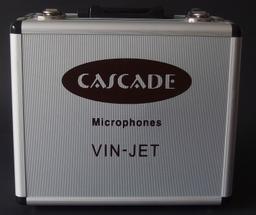 CASCADE VIN-JET S/N 136 STUDIO MICROPHONE W/CASE