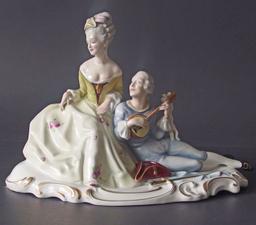 ROSENTHAL PORCELAIN FIGURAL GROUP