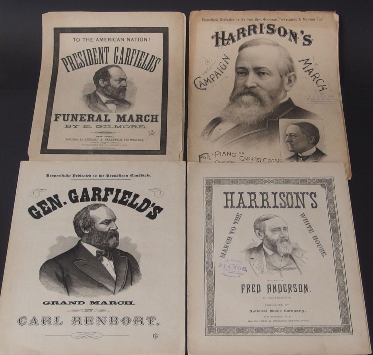 COLLECTION OF 19TH CENTURY POLITICAL SHEET MUSIC