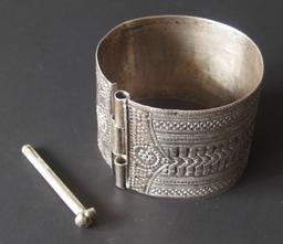 PERSIAN SILVER CUFF BRACELET