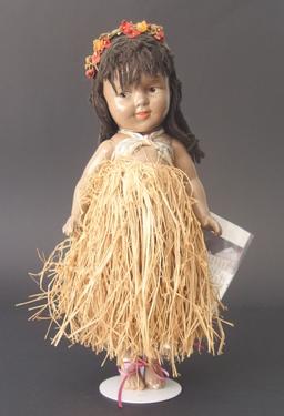 IDEAL COMPO MARAMA (SHIRLEY TEMPLE) DOLL