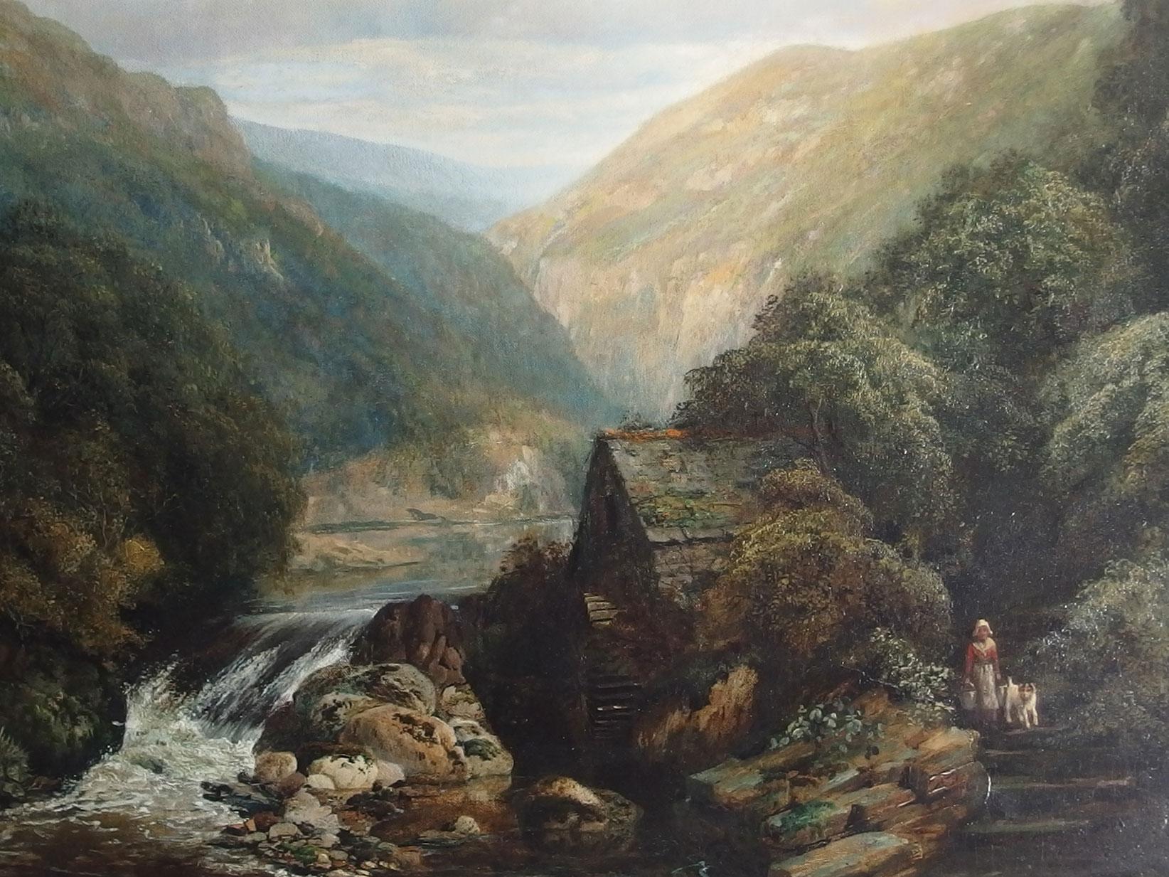 THOMAS CRESWICK LANDSCAPE PAINTING